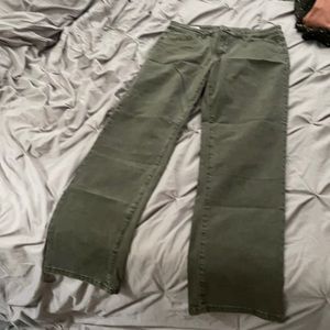 Mid rise straight leg Tribal pants